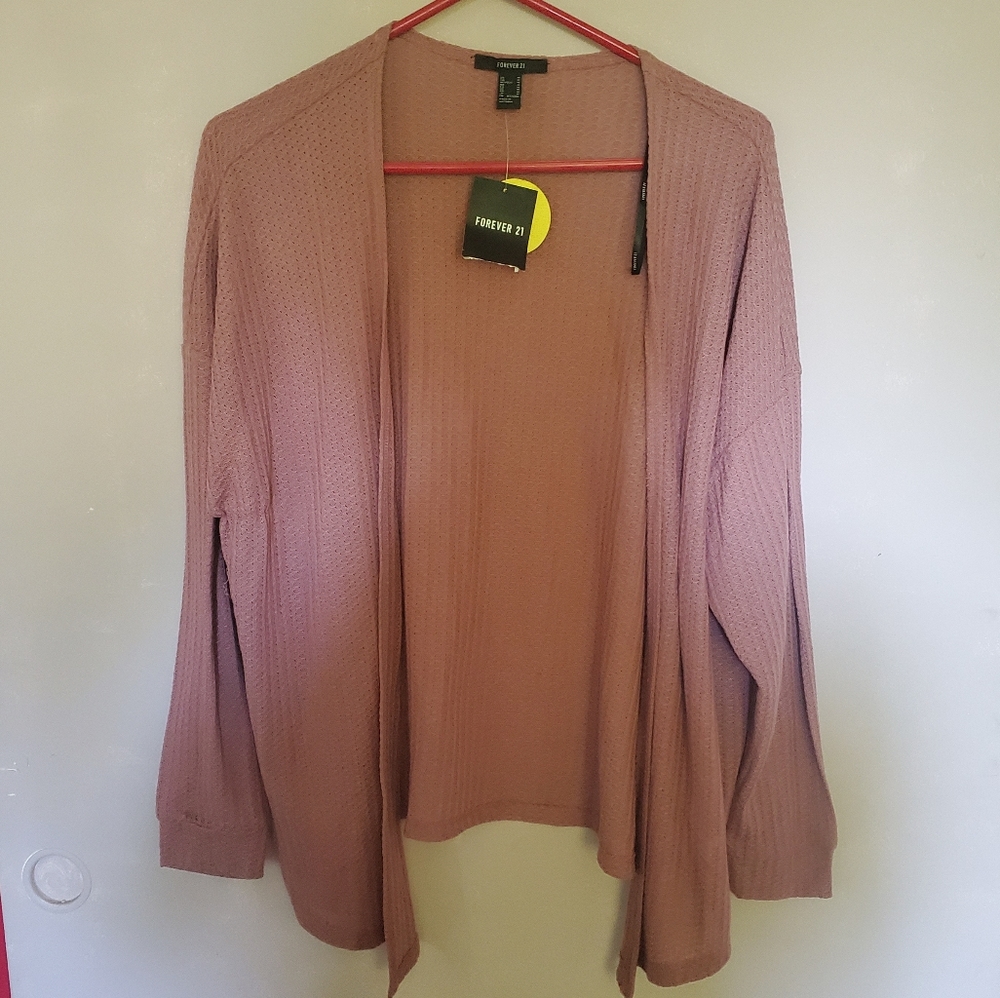 New Rose Blush Cardigan Medium - Picture 1 of 3